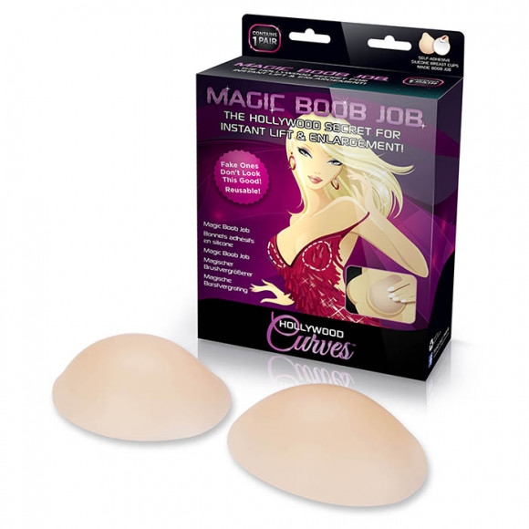Силиконовые вкладки на клейкой основе для увеличения и коррекции формы груди MAGIC BOOB JOB Силиконовые вкладки на клейкой основе для увеличения и коррекции формы груди MAGIC BOOB JOB