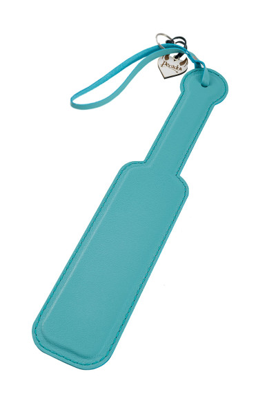 Голубой кожаный пэддл - 37 см.