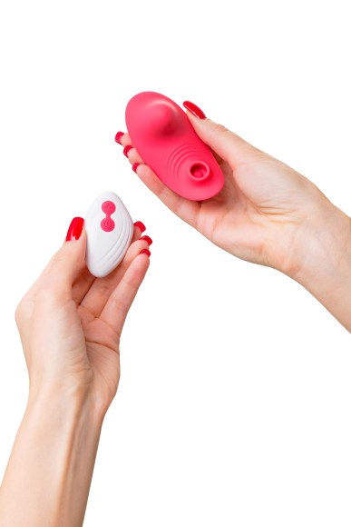 Розовый вибровкладыш в трусики с вакуум-волновой стимуляцией Xiari Розовый вибровкладыш в трусики с вакуум-волновой стимуляцией Xiari