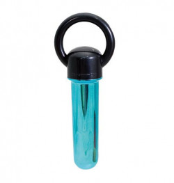 Бирюзовая вибропуля с колечком в основании 