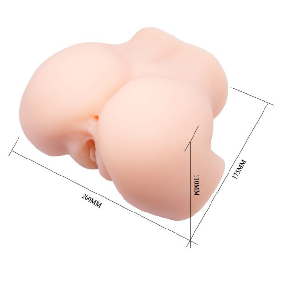 Телесный мастурбатор с 2 тоннелями Dual Vagina and Ass Veronica Телесный мастурбатор с 2 тоннелями Dual Vagina and Ass Veronica