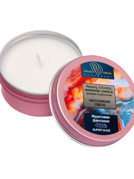 Массажная свеча Фруктовая фантазия Массажная свеча Фруктовая фантазия