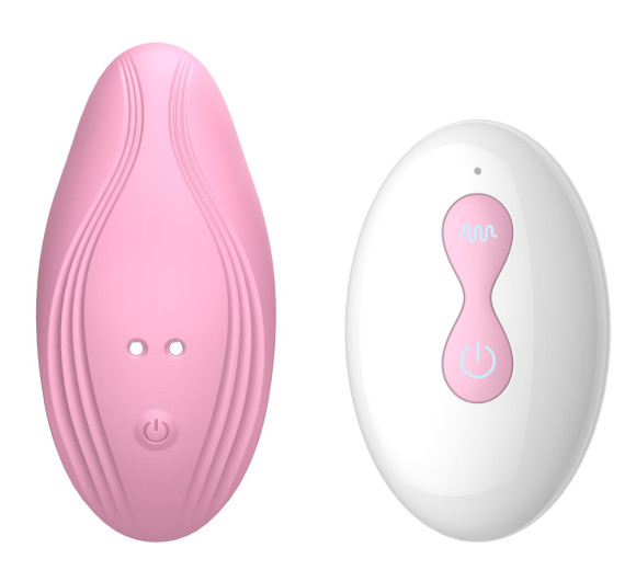 Розовый вибратор в трусики с пультом ДУ Розовый вибратор в трусики с пультом ДУ