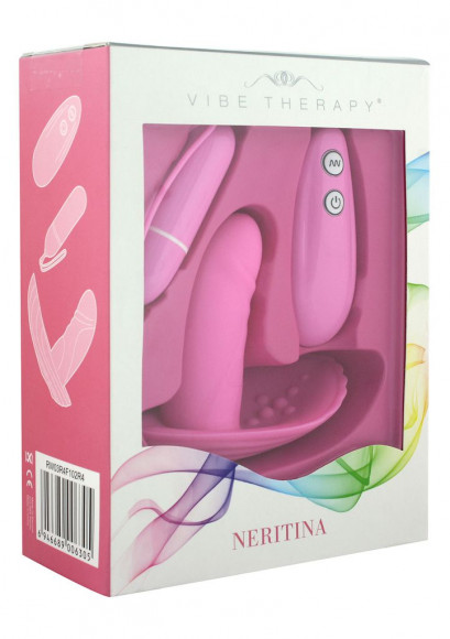 Розовый вибростимулятор для женщин NERITINA Розовый вибростимулятор для женщин NERITINA