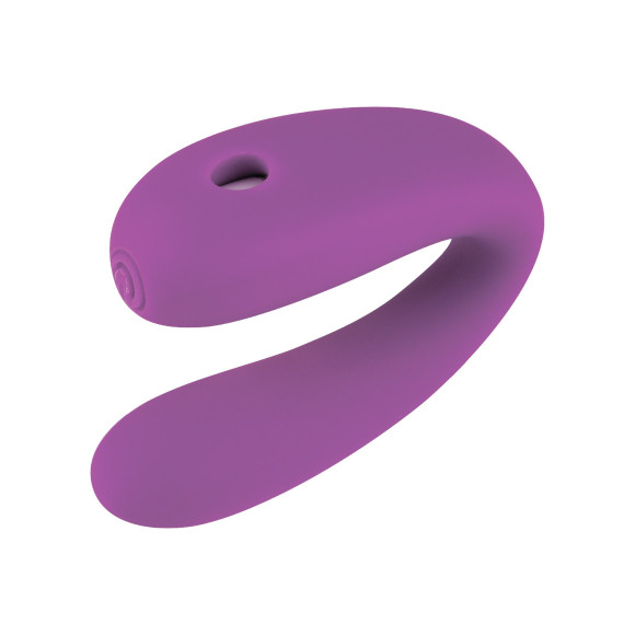 Фиолетовый U-образный вибратор для пар Фиолетовый U-образный вибратор для пар