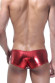 Красные блестящие трусы-хипсы Красные блестящие трусы-хипсы