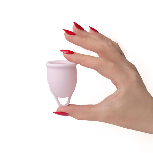 Розовая менструальная чаша Aura S Розовая менструальная чаша Aura S