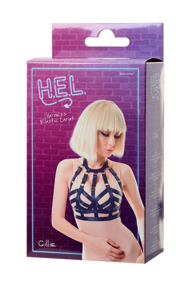 Черная портупея H.E.L. GIllie Черная портупея H.E.L. GIllie