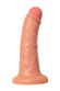 Телесный фаллоимитатор на присоске RealStick CALIBER - 20 см. Телесный фаллоимитатор на присоске RealStick CALIBER - 20 см.
