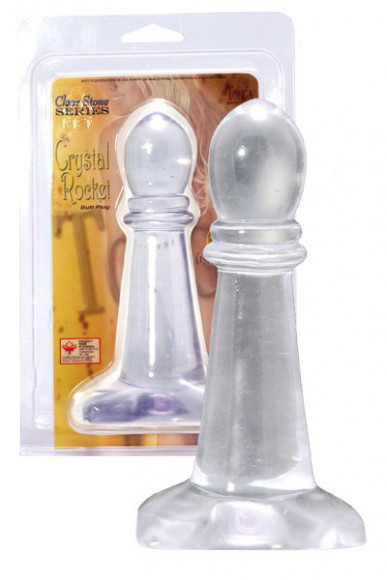 Прозрачная втулка из прозрачного желе - 15,2 см. Прозрачная втулка из прозрачного желе - 15,2 см.