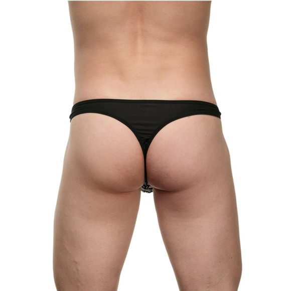 Мужские трусы-тонги с принтом в виде букв Мужские трусы-тонги с принтом в виде букв