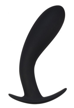 Чёрная анальная пробка Strong Force Anal Plug - 13,5 см. Чёрная анальная пробка Strong Force Anal Plug - 13,5 см.