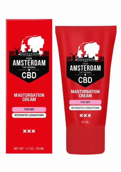 Крем для мастурбации для женщин CBD from Amsterdam Masturbation Cream For Her - 50 мл. Крем для мастурбации для женщин CBD from Amsterdam Masturbation Cream For Her - 50 мл.
