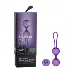 Фиолетовые вагинальные шарики MINI STELLA II KEGEL BALLS Фиолетовые вагинальные шарики MINI STELLA II KEGEL BALLS