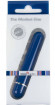 Синий вибратор The Modest One - 14,5 см.