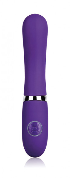 Фиолетовый силиконовый вибромассажёр Daphne - 12,7 см. Фиолетовый силиконовый вибромассажёр Daphne - 12,7 см.