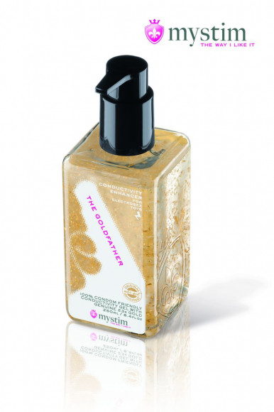 Токопроводящий гель с частичками золота The Goldfather - 250 мл. Токопроводящий гель с частичками золота The Goldfather - 250 мл.