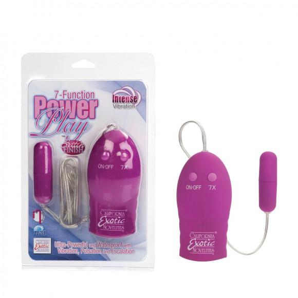 Розовый вибростимулятор Power Play