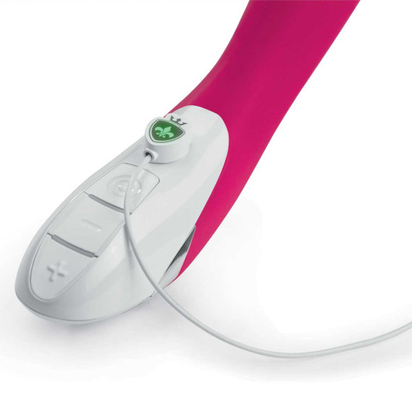 Ярко-розовый вибратор Mystim Bon Aparte - 25 см. Ярко-розовый вибратор Mystim Bon Aparte - 25 см.