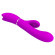 Лиловый вибратор-кролик с подвижной клиторальной щеточкой Clitoris Vibrator - 20,8 см. Лиловый вибратор-кролик с подвижной клиторальной щеточкой Clitoris Vibrator - 20,8 см.