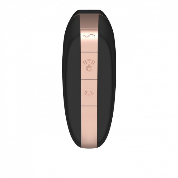 Черный вакуум-волновой вибростимулятор Satisfyer Love Triangle Черный вакуум-волновой вибростимулятор Satisfyer Love Triangle