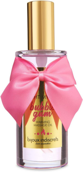 Разогревающее массажное масло Light My Fire Bubble Gum с ароматом бабл-гам - 100 мл. Разогревающее массажное масло Light My Fire Bubble Gum с ароматом бабл-гам - 100 мл.