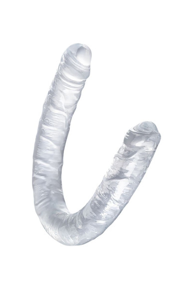 Прозрачный двухсторонний фаллоимитатор Double Dildo - 40 см. Прозрачный двухсторонний фаллоимитатор Double Dildo - 40 см.