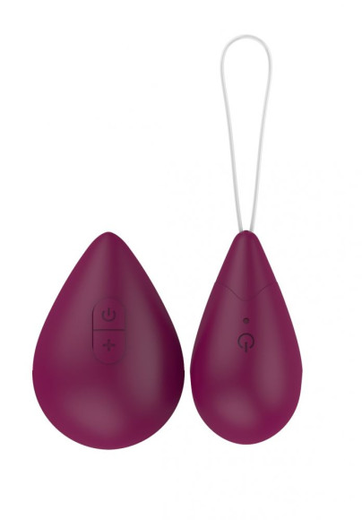 Бордовое виброяйцо Best с пультом ДУ Бордовое виброяйцо Best с пультом ДУ