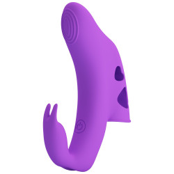 Фиолетовый вибратор на палец Yenna Фиолетовый вибратор на палец Yenna