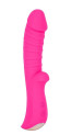 Ярко-розовый вибромассажер 5 Silicone Wild Passion - 19,1 см. Ярко-розовый вибромассажер 5 Silicone Wild Passion - 19,1 см.