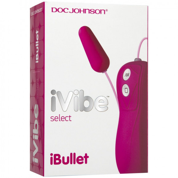 Розовая вибропуля iVibe Select iBullet Розовая вибропуля iVibe Select iBullet