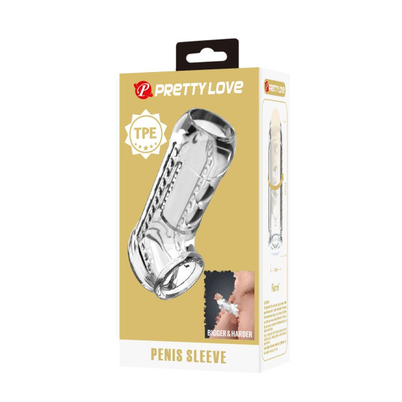 Прозрачная насадка на пенис Farrel Прозрачная насадка на пенис Farrel