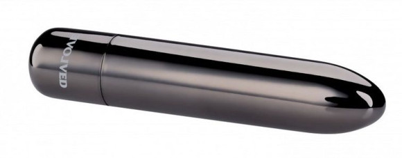 Черная вибропуля Real Simple - 10 см. Черная вибропуля Real Simple - 10 см.