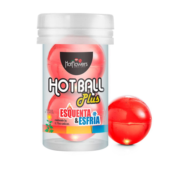 Лубрикант на масляной основе Hot Ball Plus с охлаждающе-разогревающим эффектом (2 шарика по 3 гр.) Лубрикант на масляной основе Hot Ball Plus с охлаждающе-разогревающим эффектом (2 шарика по 3 гр.)