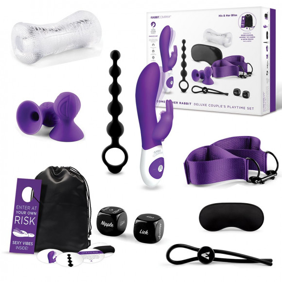 Эротический набор для пар DELUXE HIS & HER BLISS Эротический набор для пар DELUXE HIS & HER BLISS