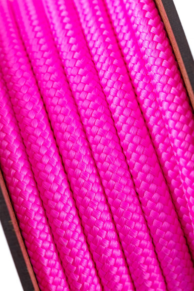 Розовая веревка для шибари на катушке - 10 м. Розовая веревка для шибари на катушке - 10 м.