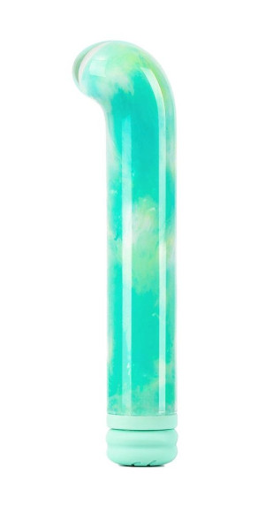 Зеленый компактный вибратор из стекла Magic Cane - 12 см. Зеленый компактный вибратор из стекла Magic Cane - 12 см.