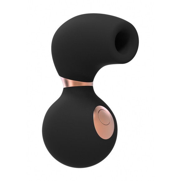 Черный клиторальный вакуум-волновой массажер Irresistible Invincible Черный клиторальный вакуум-волновой массажер Irresistible Invincible