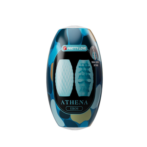 Голубой нереалистичный мастурбатор Athena