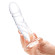 Стеклянный фаллоимитатор из стекла 7’’ Curved Realistic Glass Dildo With Veins - 15,9 см. Стеклянный фаллоимитатор из стекла 7’’ Curved Realistic Glass Dildo With Veins - 15,9 см.