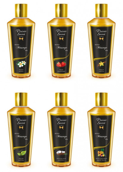 Набор массажных масел с различными ароматами Набор массажных масел с различными ароматами