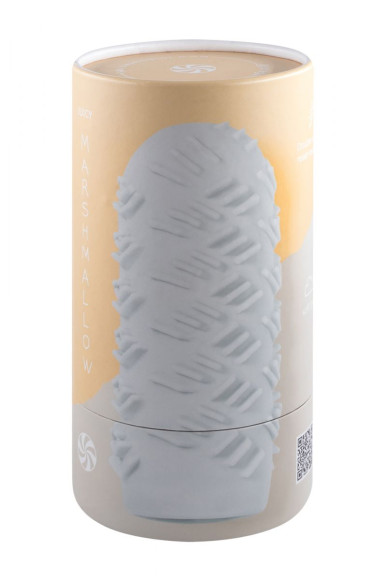 Белый мастурбатор Marshmallow Maxi Juicy Белый мастурбатор Marshmallow Maxi Juicy