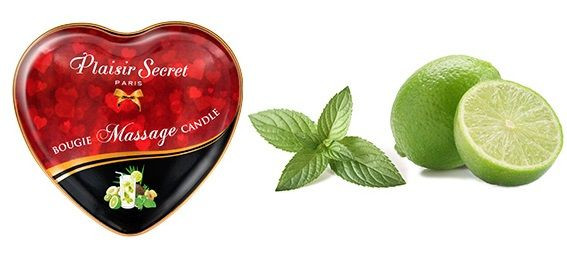 Массажная свеча с ароматом мохито Bougie Massage Candle - 35 мл. Массажная свеча с ароматом мохито Bougie Massage Candle - 35 мл.