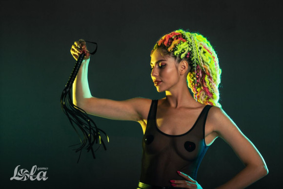 Черная плеть Rebel - 49 см. Черная плеть Rebel - 49 см.