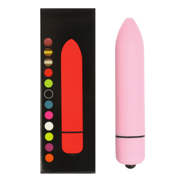 Розовая гладкая вибропуля «Оки-Чпоки» - 9 см. Розовая гладкая вибропуля «Оки-Чпоки» - 9 см.