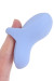 Голубой сенсорный вибромассажёр на палец Fuzu Sensa