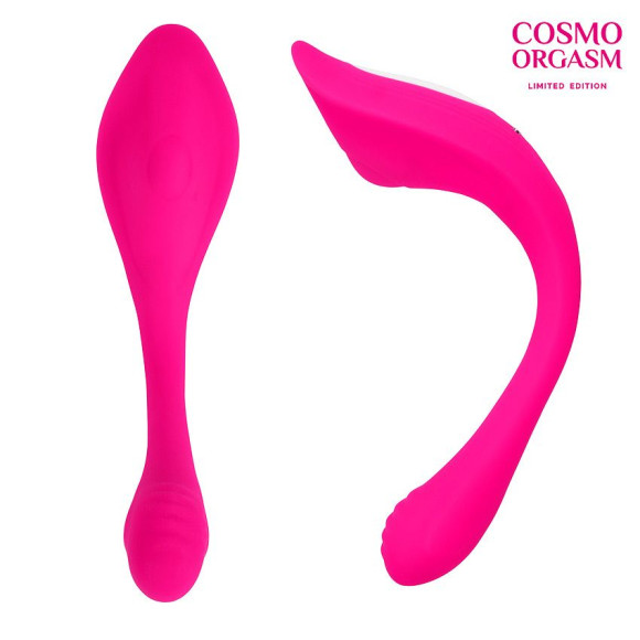 Розовый гибкий вибратор для двойной стимуляции Розовый гибкий вибратор для двойной стимуляции