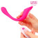 Розовый гибкий вибратор для двойной стимуляции Розовый гибкий вибратор для двойной стимуляции