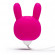 Розовый клиторальный стимулятор-зайчик SILICONE PURPLE BUNNY CLITORAL VIBRATOR Розовый клиторальный стимулятор-зайчик SILICONE PURPLE BUNNY CLITORAL VIBRATOR
