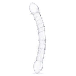 Двусторонний стеклянный фаллоимитатор 12’’ Girthy Double Trouble Glass Dildo - 30 см. Двусторонний стеклянный фаллоимитатор 12’’ Girthy Double Trouble Glass Dildo - 30 см.